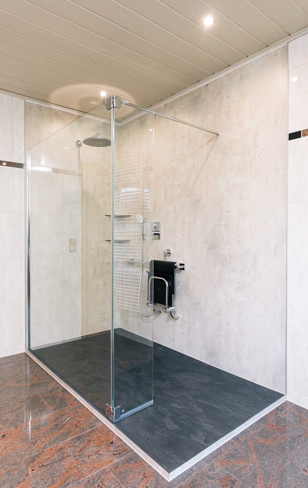 Die Basis-Pflege-Dusche